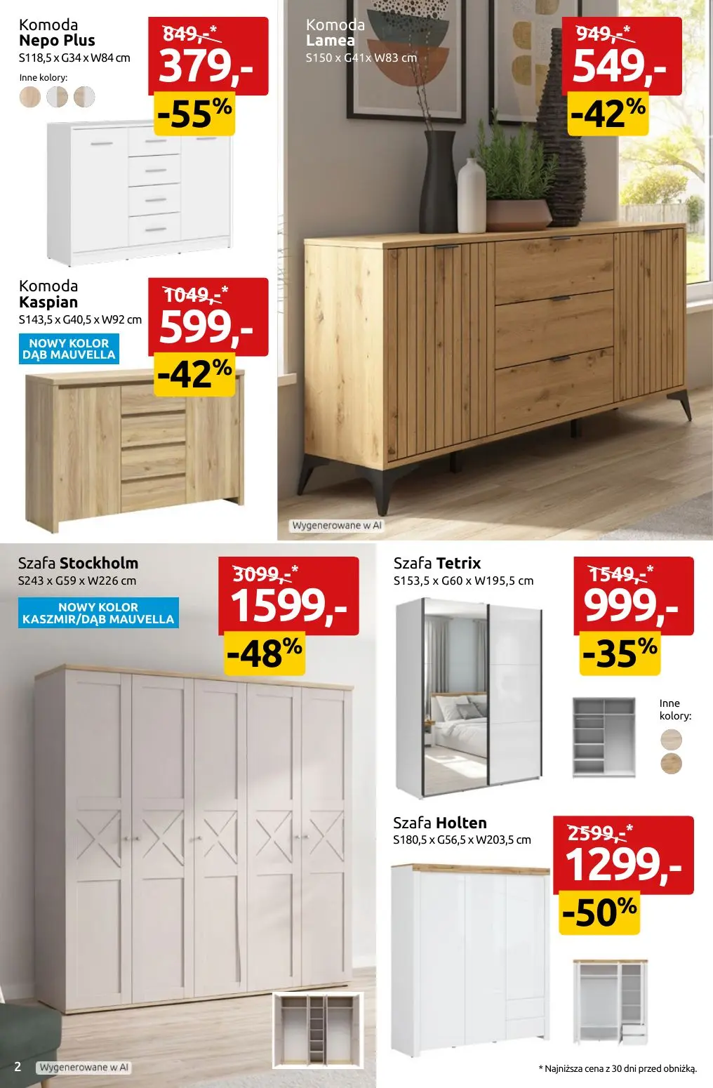 gazetka promocyjna Black Red White JESIENNY OPAD CEN DO -55% - Strona 2