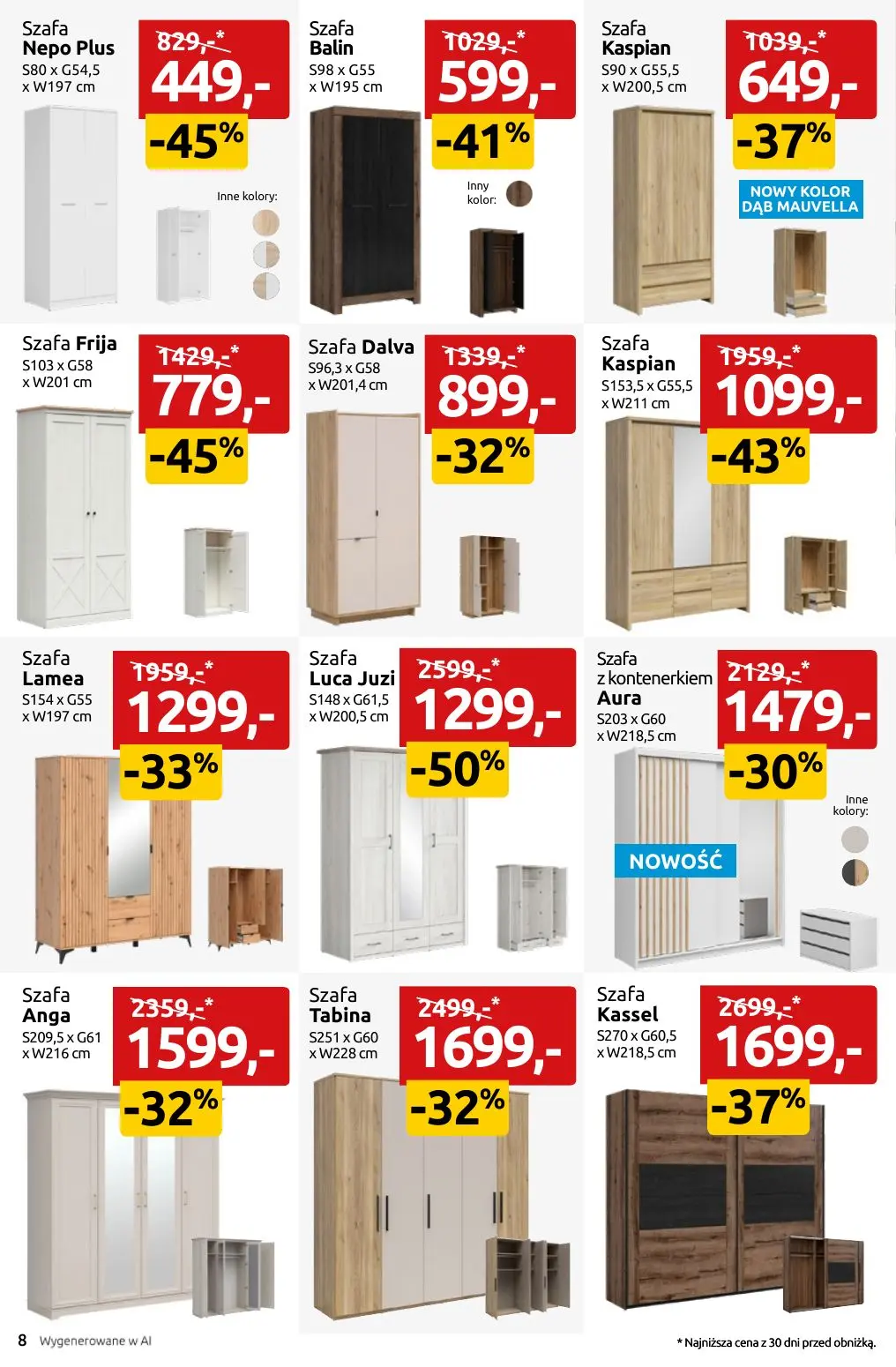 gazetka promocyjna Black Red White JESIENNY OPAD CEN DO -55% - Strona 8