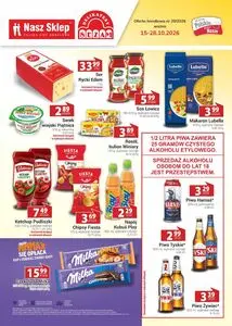 Gazetka promocyjna Delikatesy Sezam, ważna od 2026-10-15 do 2026-10-28.