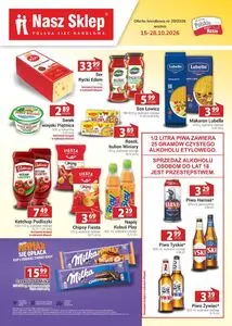 Gazetka promocyjna Nasz Sklep, ważna od 2026-10-15 do 2026-10-28.