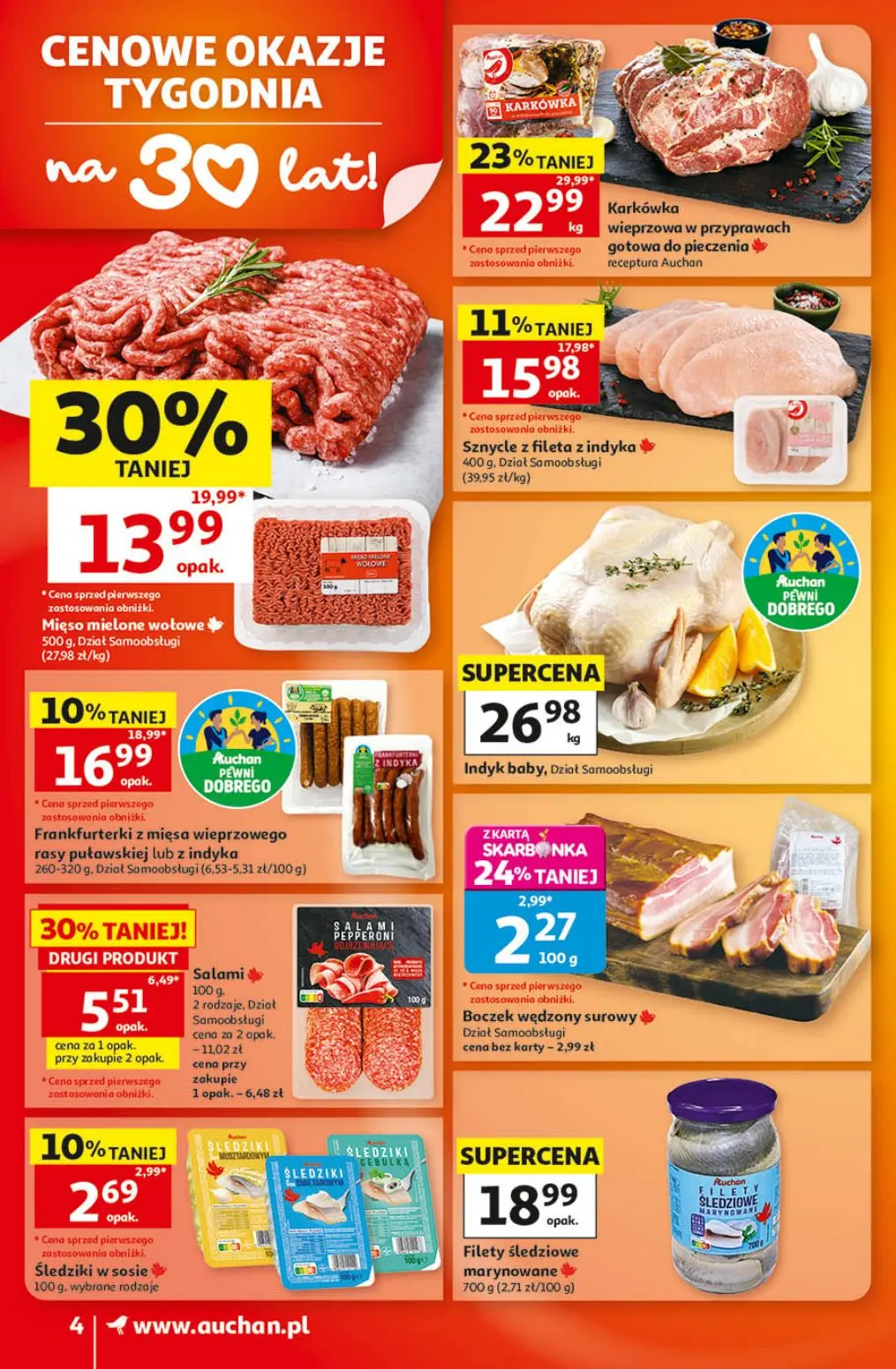 gazetka promocyjna Auchan Supermarket Orły oszczędzania - Strona 4