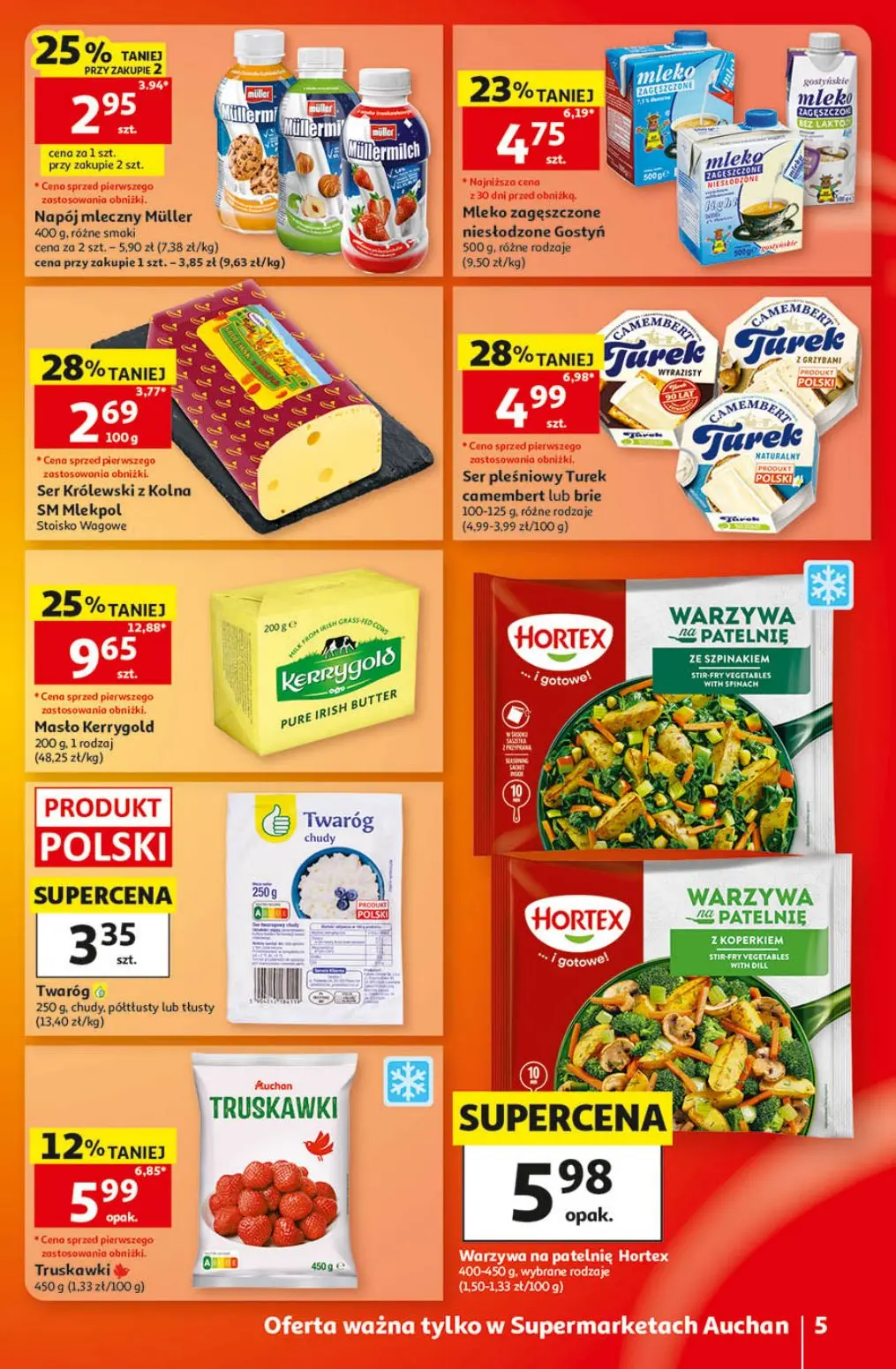 gazetka promocyjna Auchan Supermarket Orły oszczędzania - Strona 5