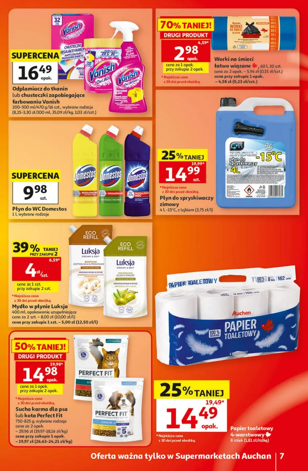 gazetka promocyjna Auchan Supermarket Orły oszczędzania - Strona 7