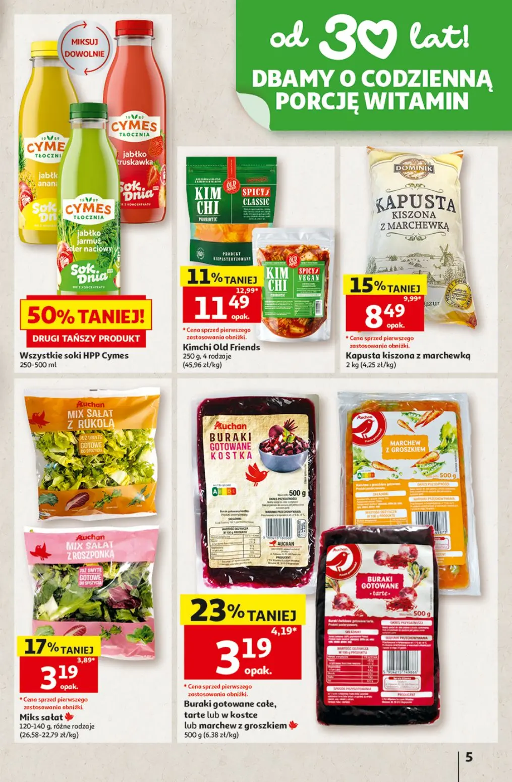 gazetka promocyjna Auchan Orły oszczędzania - Strona 5