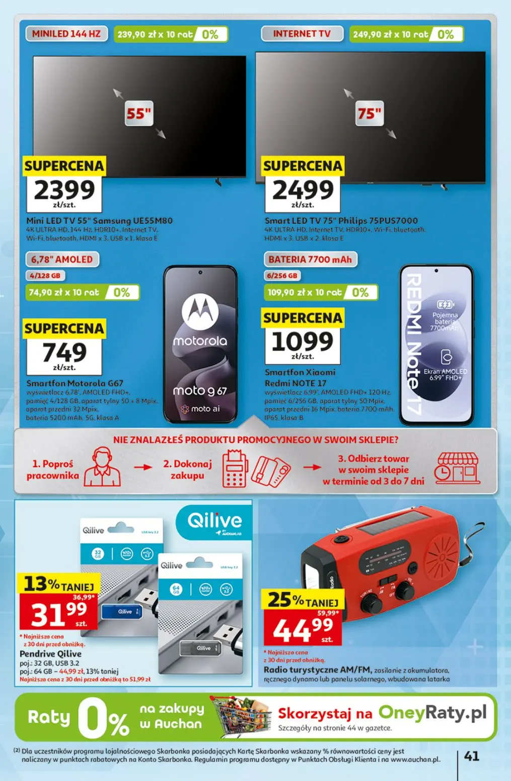 gazetka promocyjna Auchan Orły oszczędzania - Strona 41