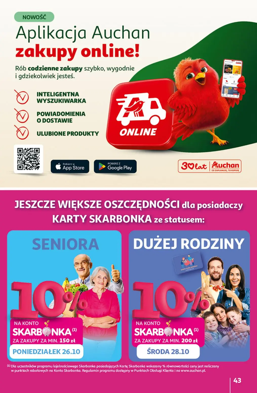 gazetka promocyjna Auchan Orły oszczędzania - Strona 43