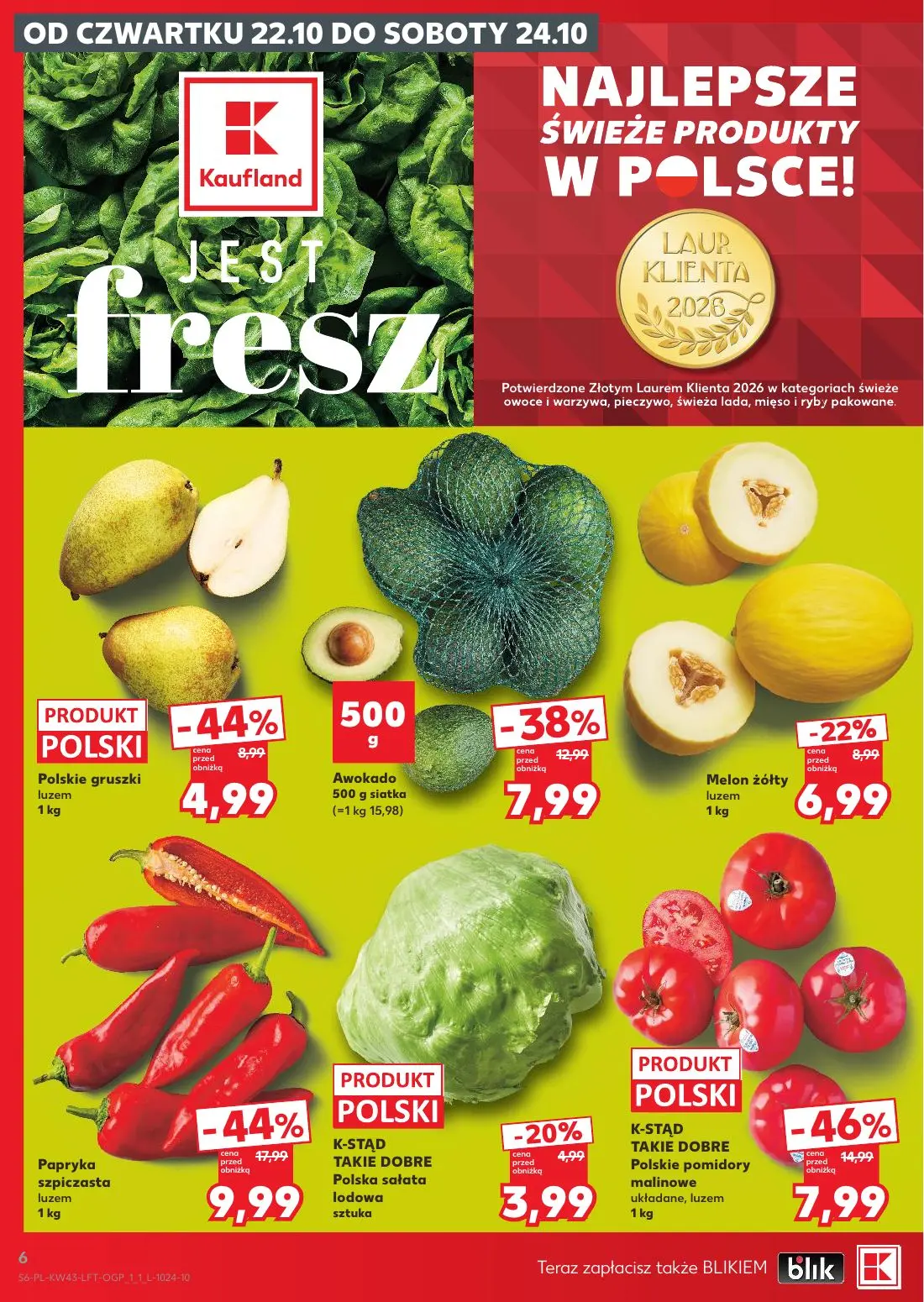 gazetka promocyjna Kaufland Jest fresz - Strona 6