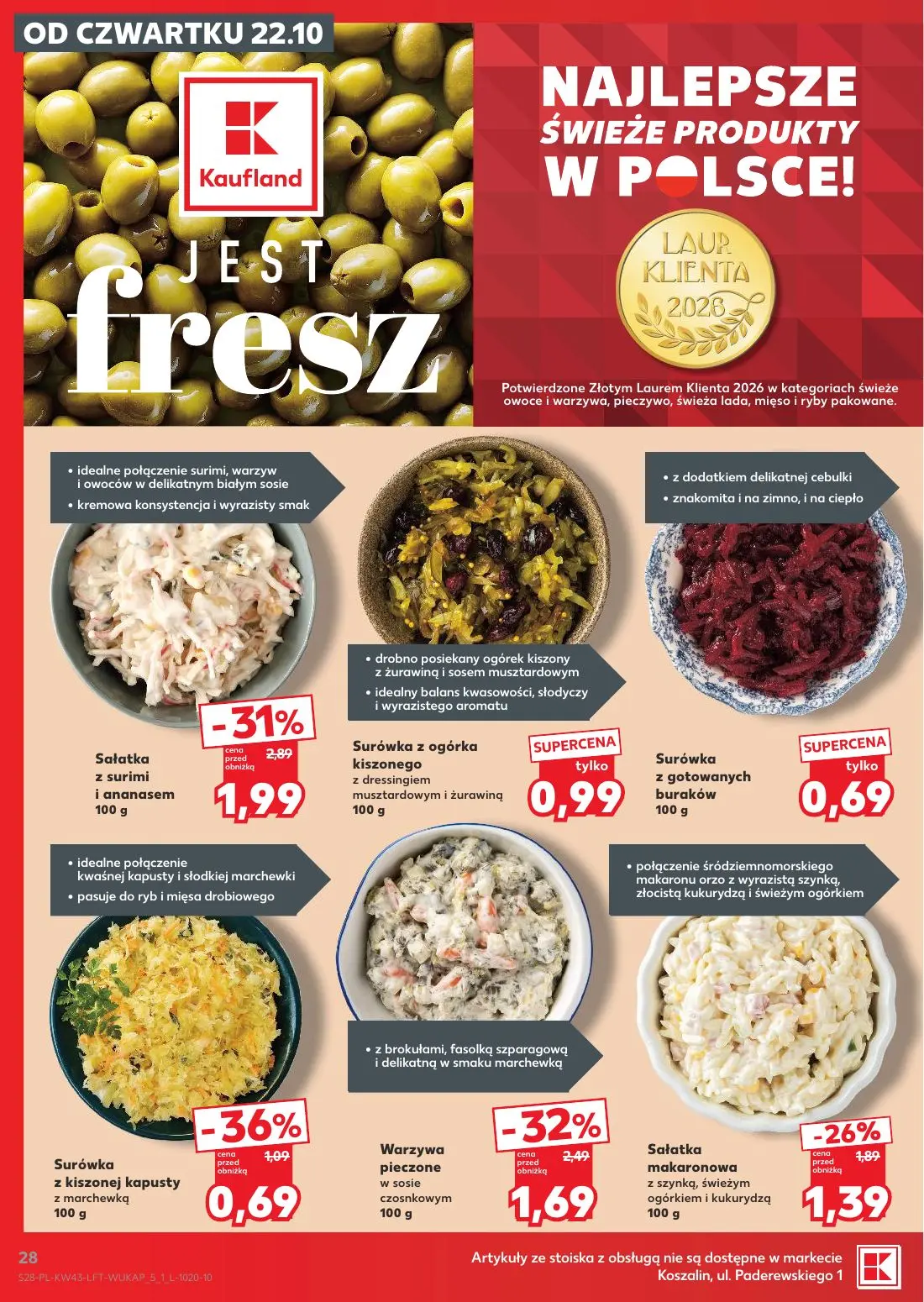 gazetka promocyjna Kaufland Jest fresz - Strona 28