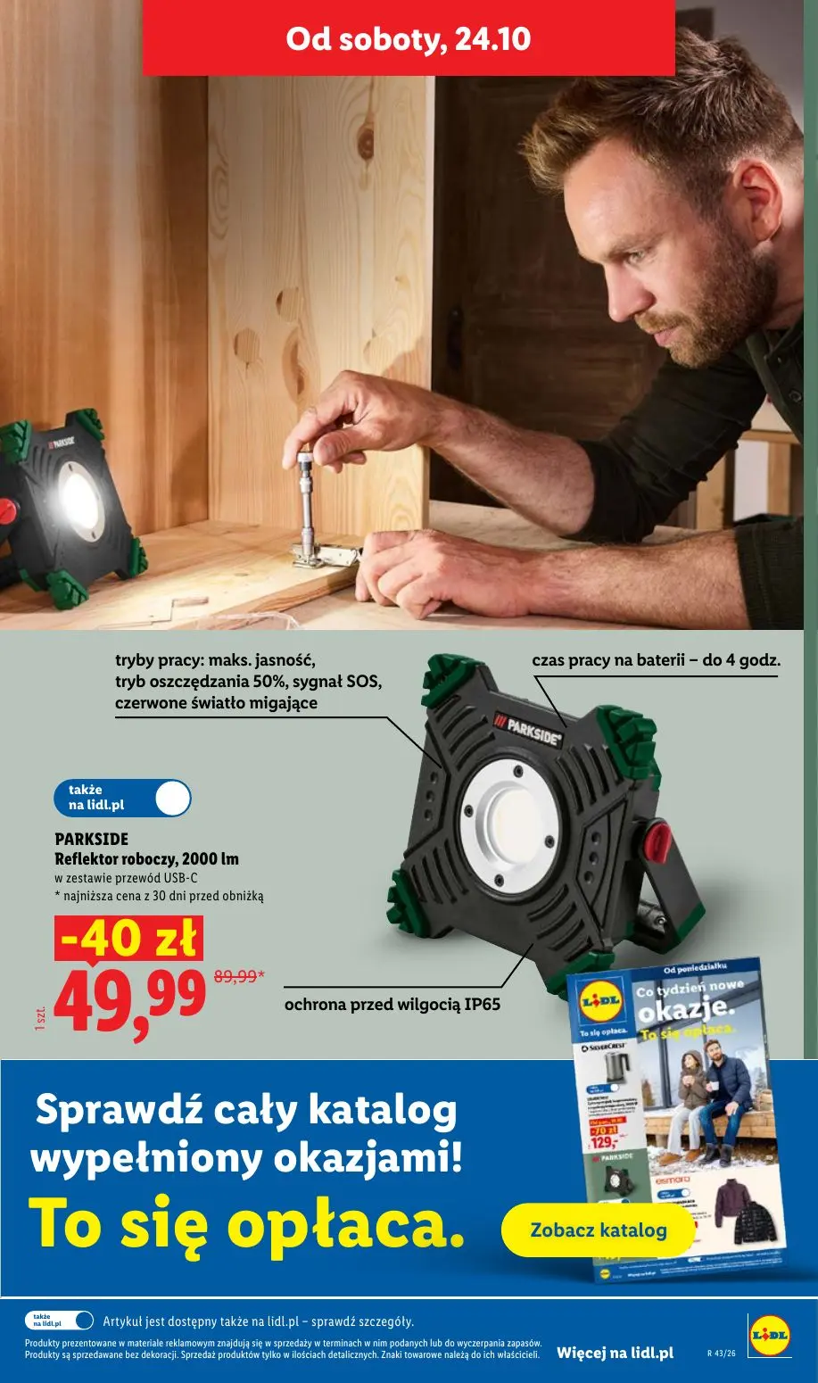 gazetka promocyjna LIDL Od czwartku - Strona 43