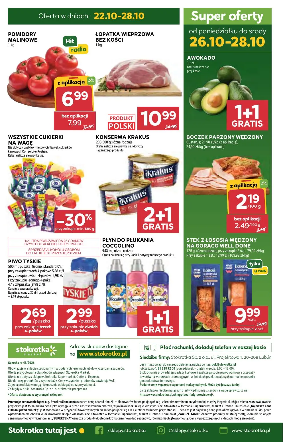 gazetka promocyjna Stokrotka Market Od czwartku - Strona 43
