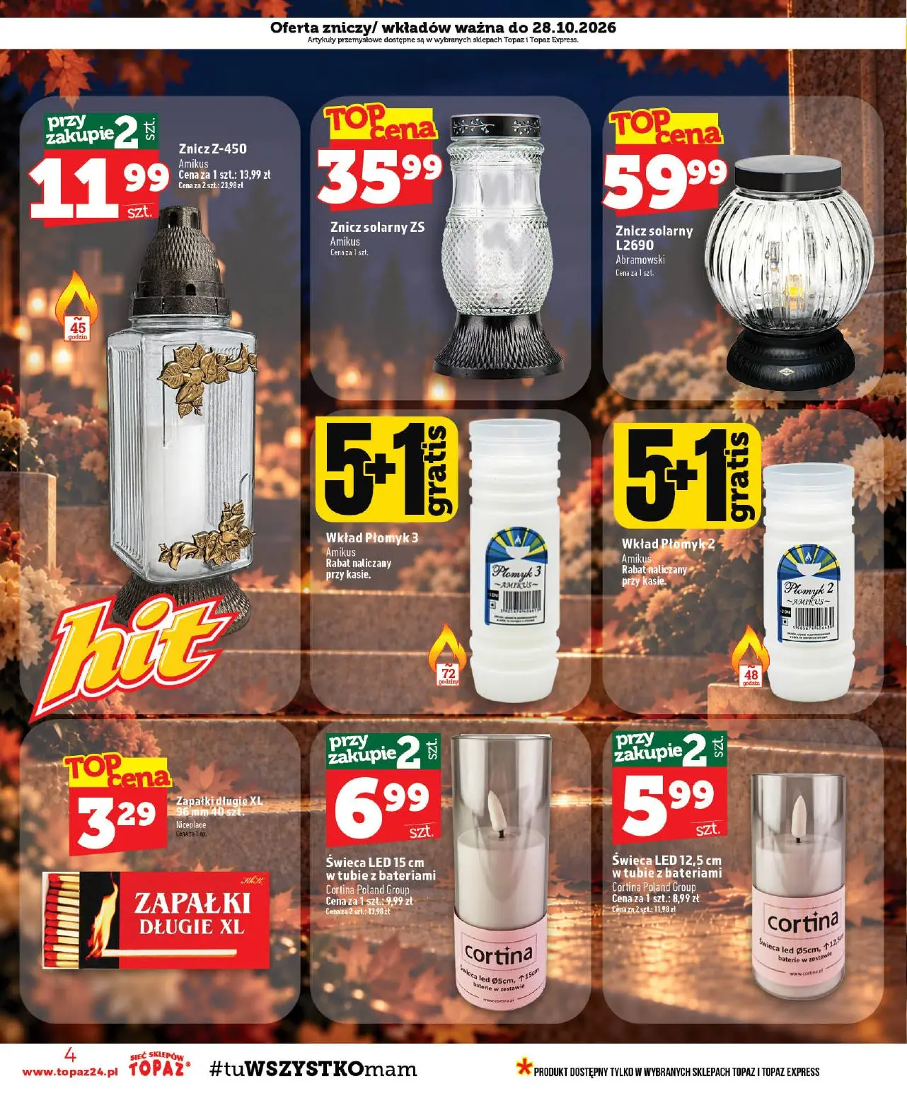 gazetka promocyjna Topaz Ogólna - Strona 4