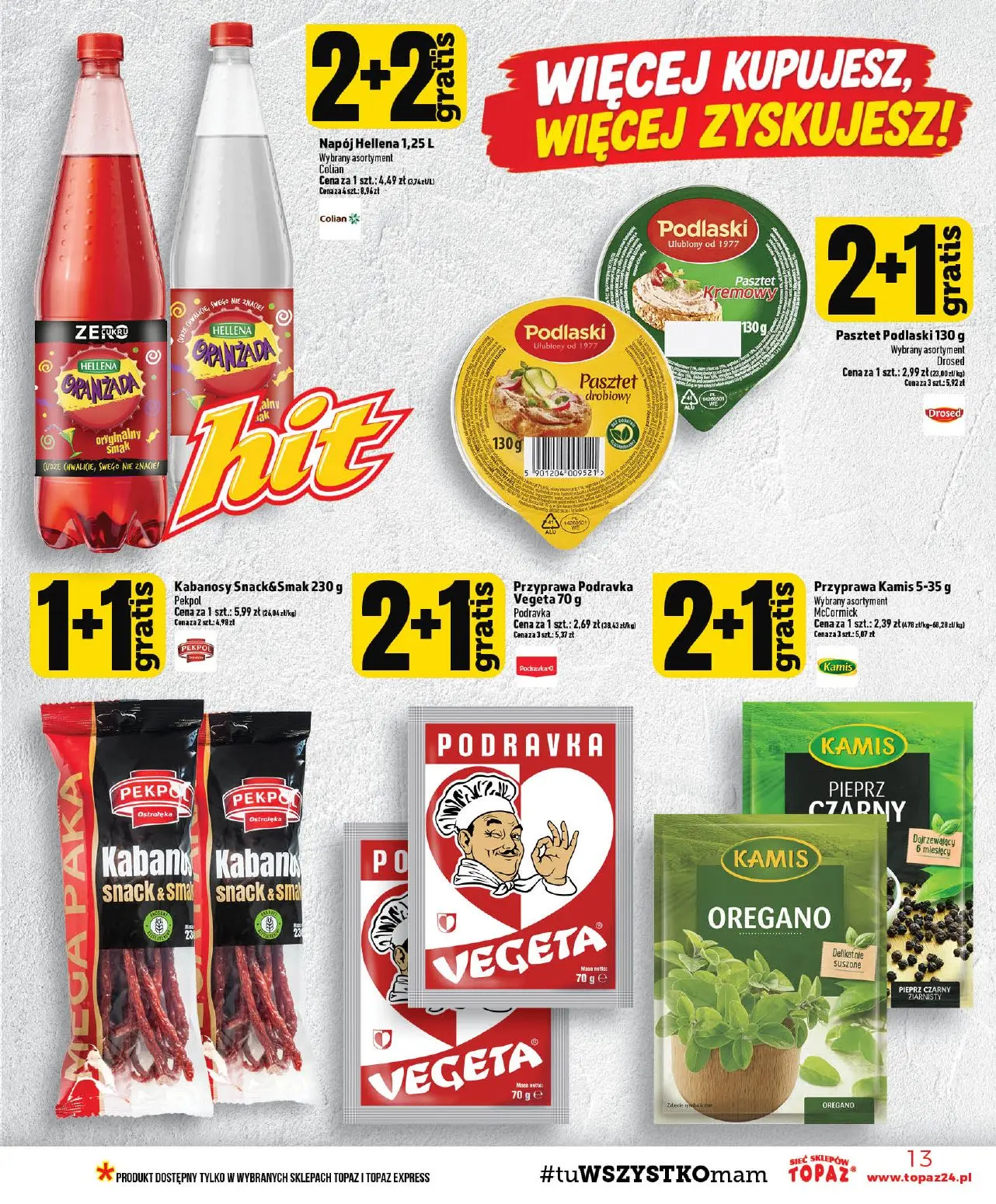 gazetka promocyjna Topaz Ogólna - Strona 13