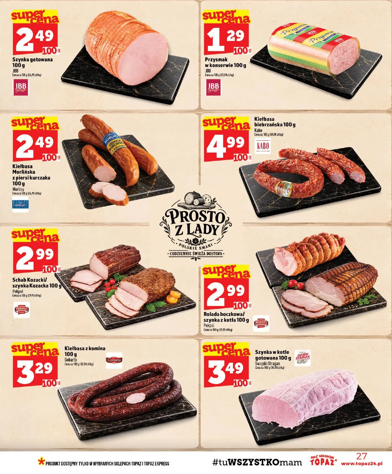 gazetka promocyjna Topaz Ogólna - Strona 27