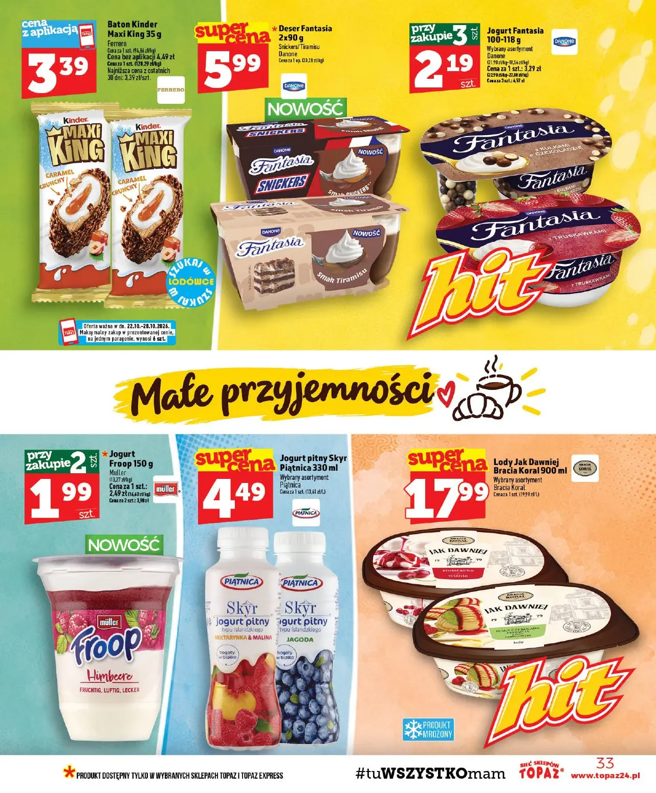 gazetka promocyjna Topaz Ogólna - Strona 33