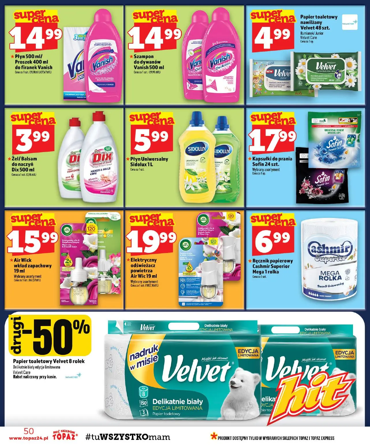 gazetka promocyjna Topaz Ogólna - Strona 50