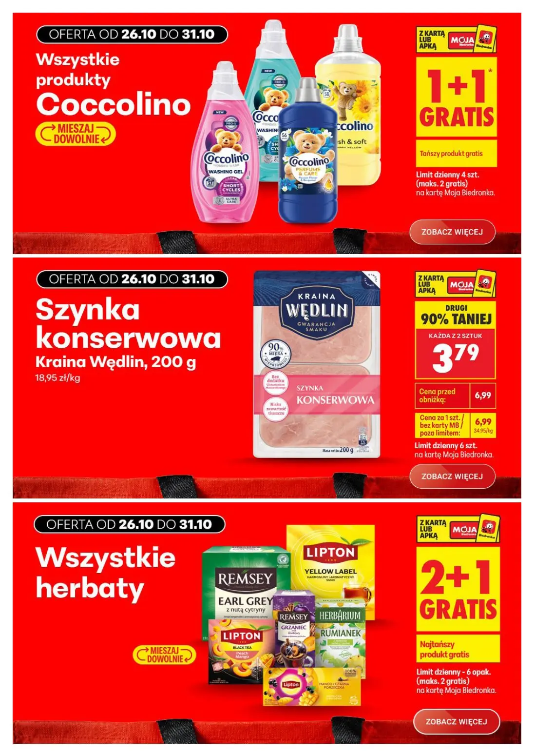 gazetka promocyjna Biedronka Biedronkowe oszczędności - Strona 3