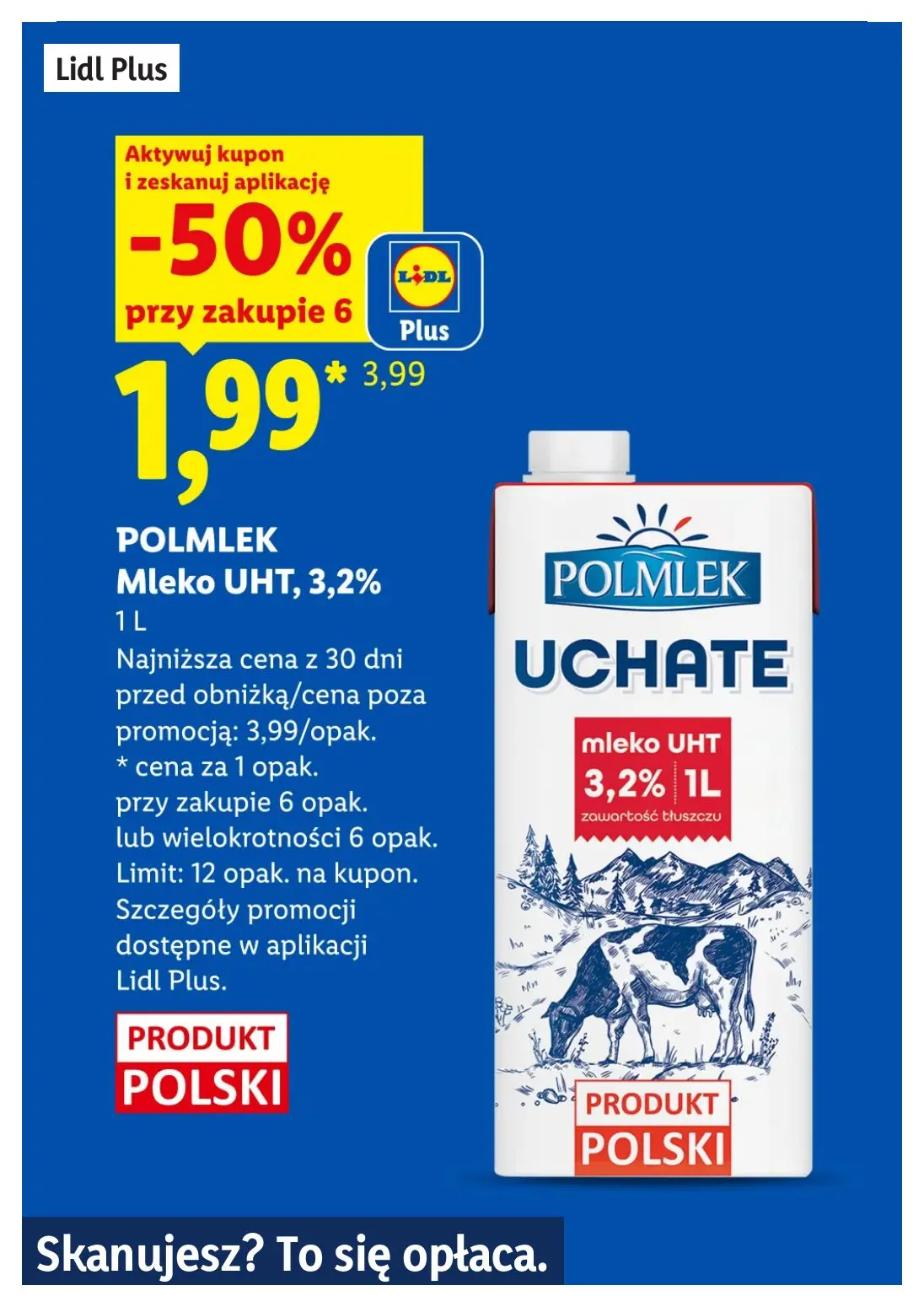 gazetka promocyjna LIDL Lidl plus. Skanujesz - To się opłaca - Strona 6