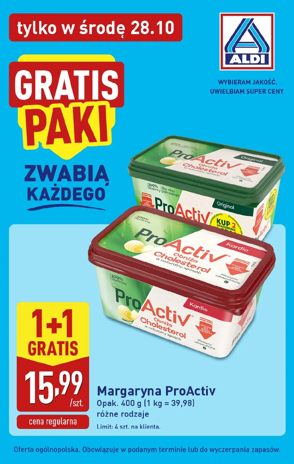 gazetka promocyjna ALDI Tylko w ŚRODĘ - Strona 4