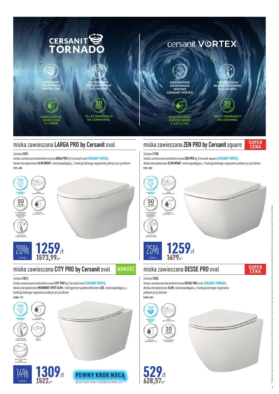 gazetka promocyjna Cersanit Moc promocji - Strona 3