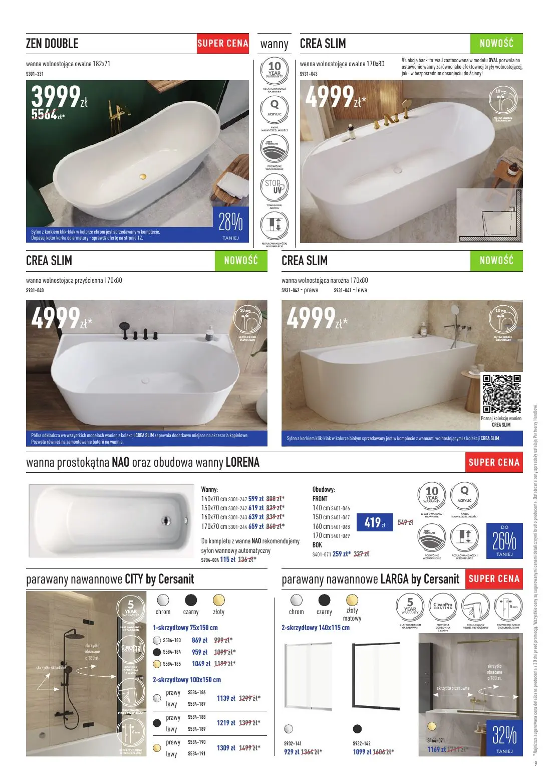 gazetka promocyjna Cersanit Moc promocji - Strona 9
