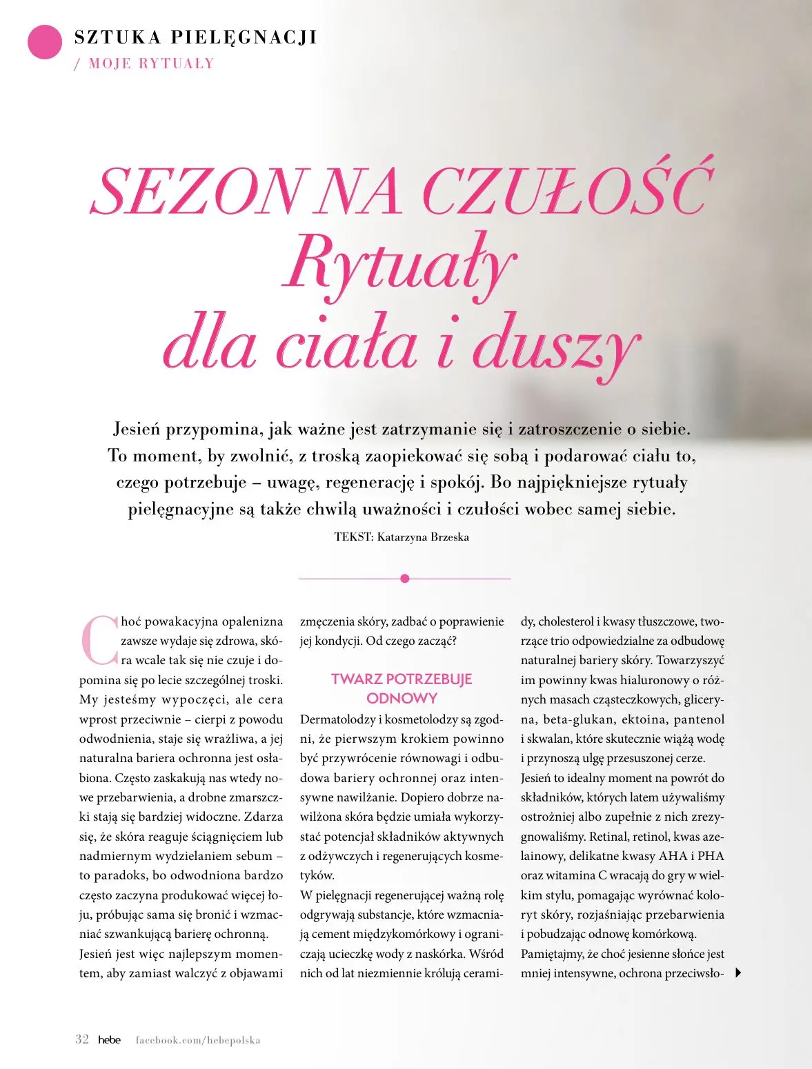 gazetka promocyjna hebe Piękny początek jesieni - Strona 32