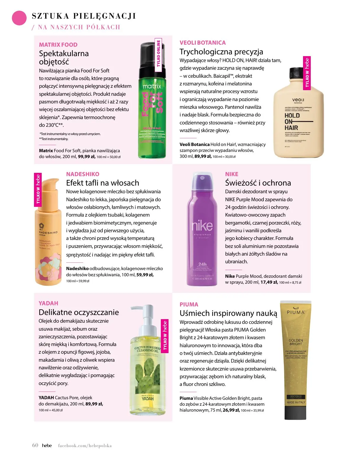 gazetka promocyjna hebe Piękny początek jesieni - Strona 60