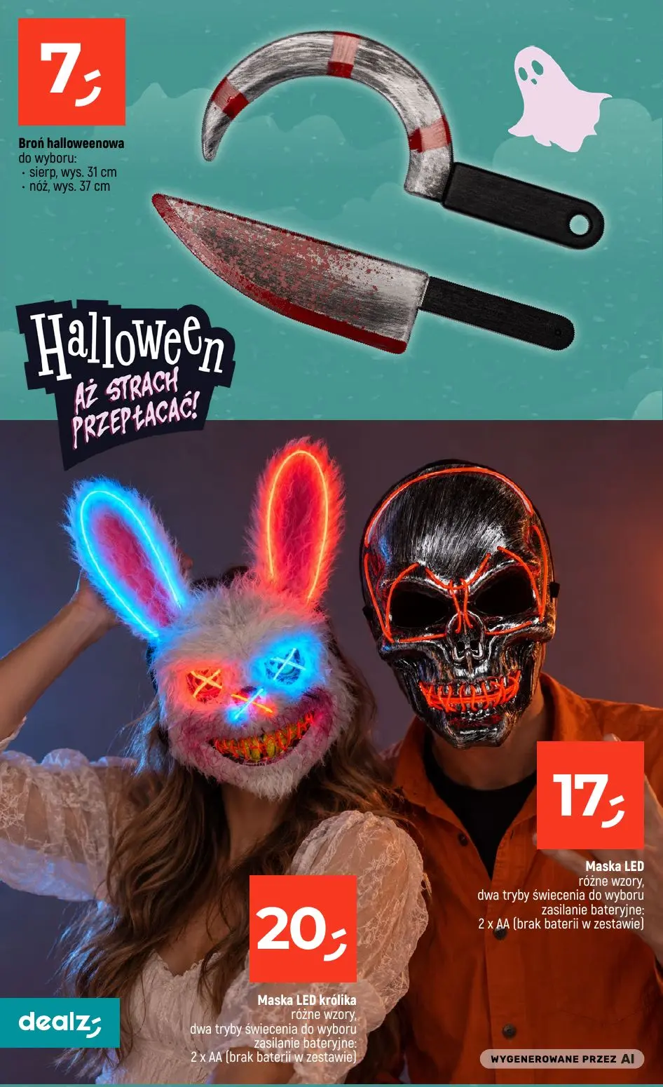 gazetka promocyjna Dealz Halloween - Strona 48
