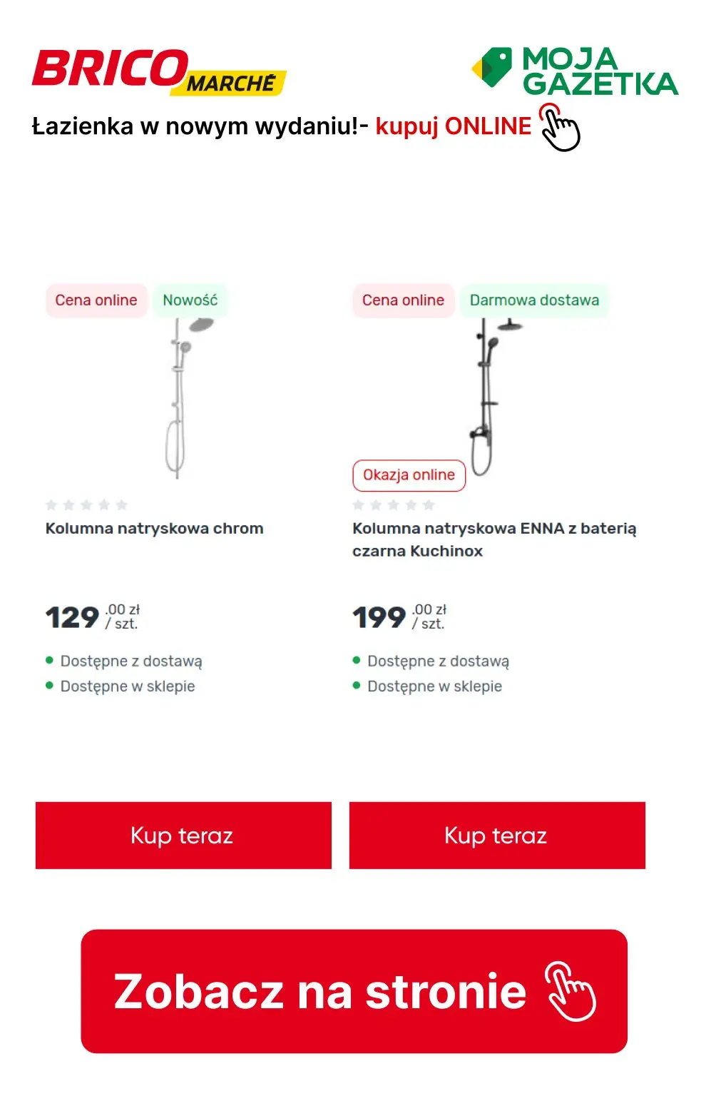 gazetka promocyjna BRICOMARCHE Łazienka w nowym wydaniu! - Strona 2