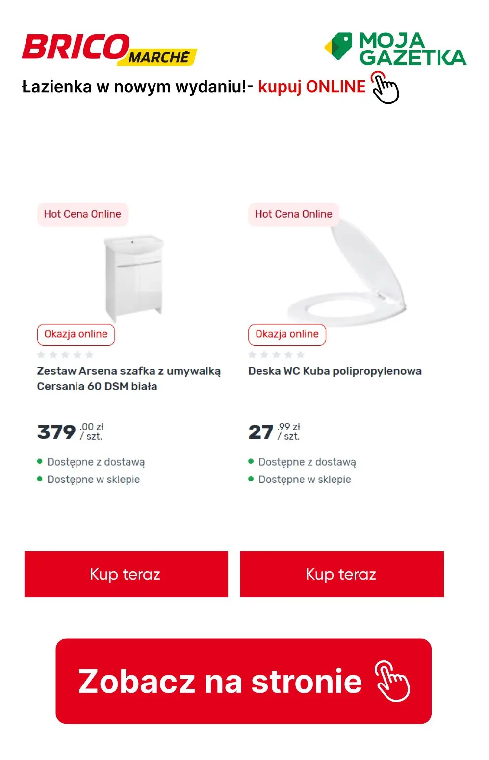 gazetka promocyjna BRICOMARCHE Łazienka w nowym wydaniu! - Strona 3