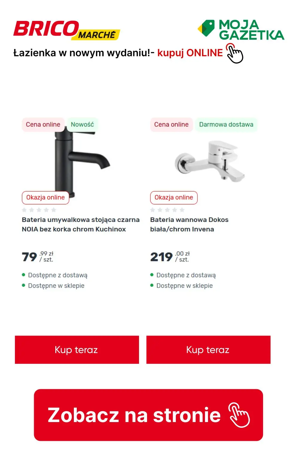 gazetka promocyjna BRICOMARCHE Łazienka w nowym wydaniu! - Strona 5