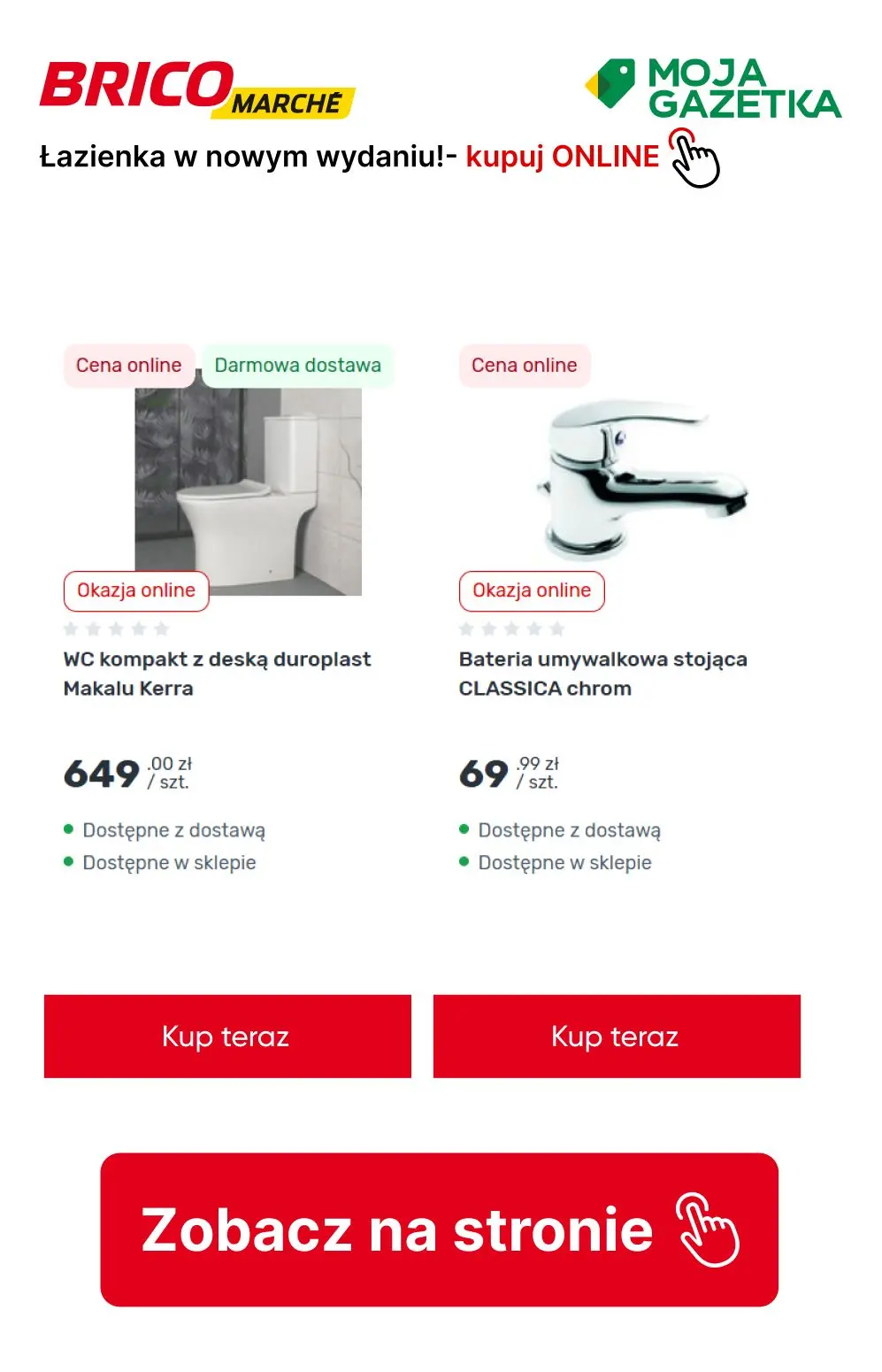 gazetka promocyjna BRICOMARCHE Łazienka w nowym wydaniu! - Strona 6