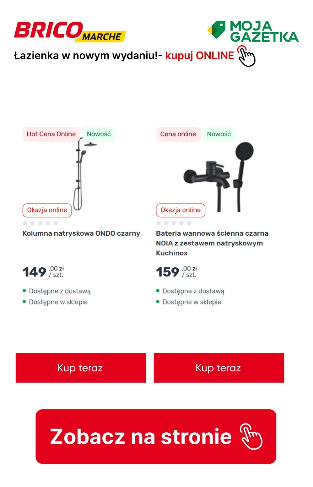 gazetka promocyjna BRICOMARCHE Łazienka w nowym wydaniu! - Strona 7