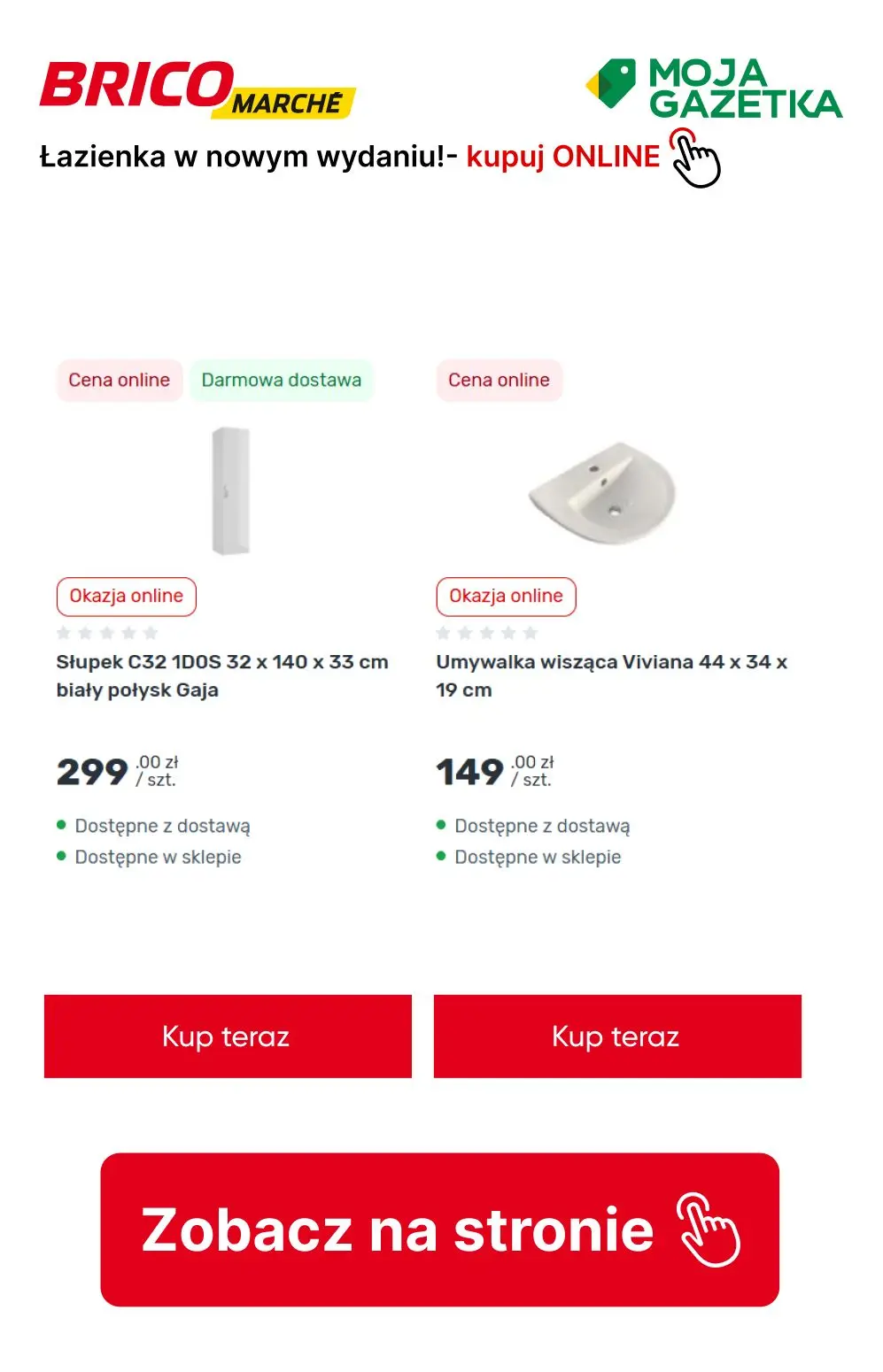 gazetka promocyjna BRICOMARCHE Łazienka w nowym wydaniu! - Strona 10