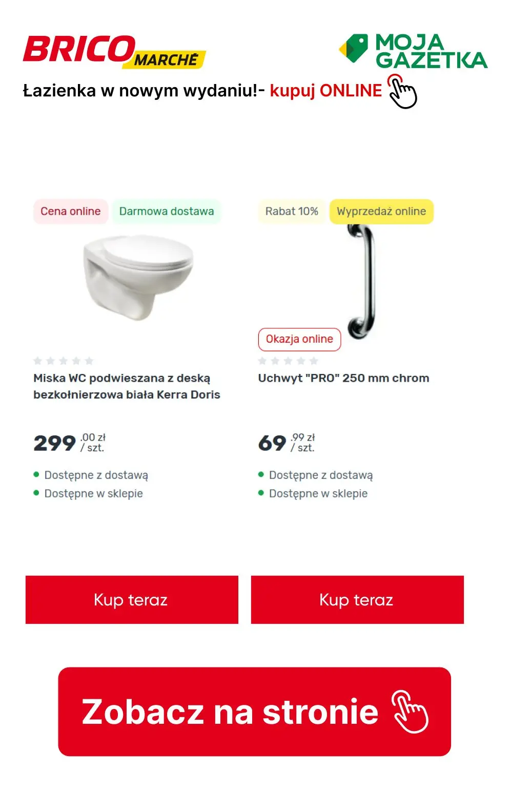 gazetka promocyjna BRICOMARCHE Łazienka w nowym wydaniu! - Strona 12
