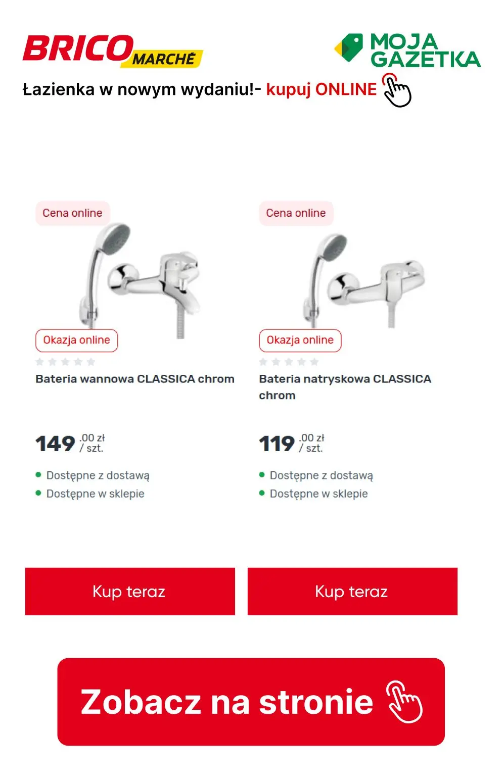 gazetka promocyjna BRICOMARCHE Łazienka w nowym wydaniu! - Strona 13
