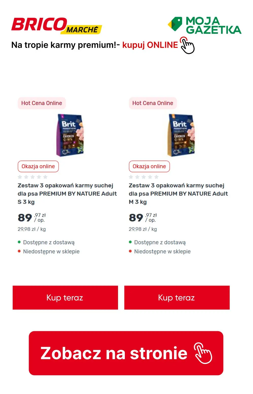 gazetka promocyjna BRICOMARCHE Na tropie karmy premium! - Strona 10