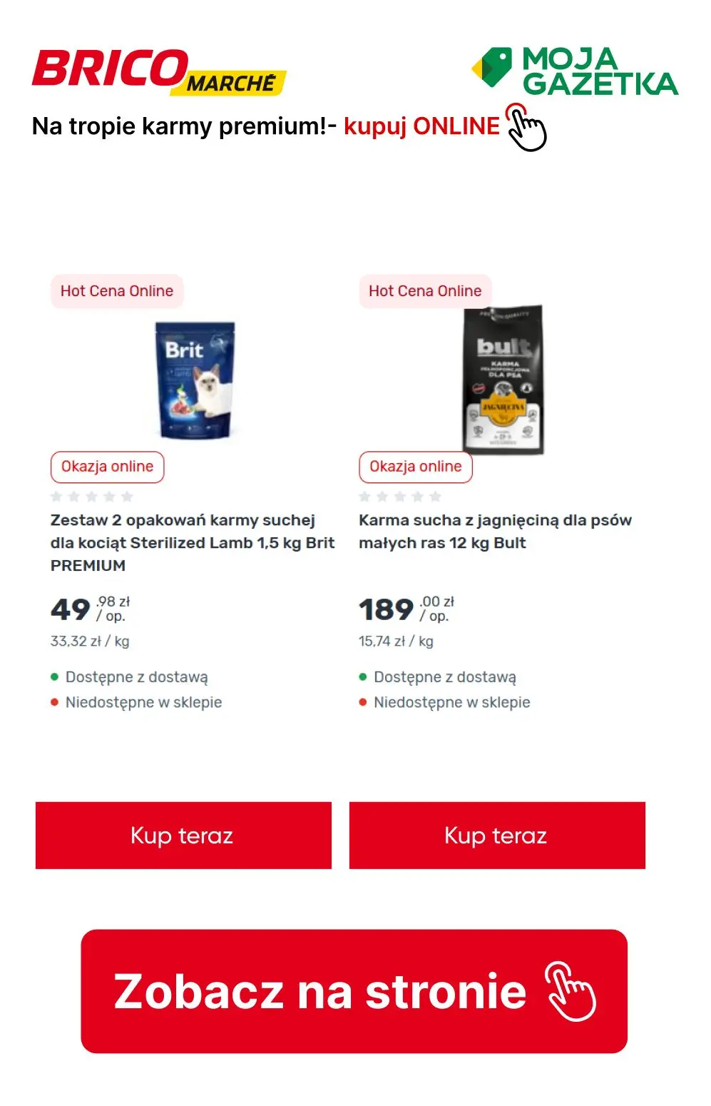 gazetka promocyjna BRICOMARCHE Na tropie karmy premium! - Strona 14