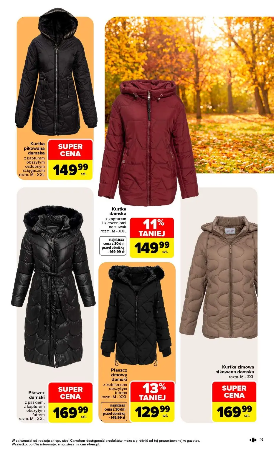 gazetka promocyjna Carrefour W sumie na jesienne klimaty - Strona 3