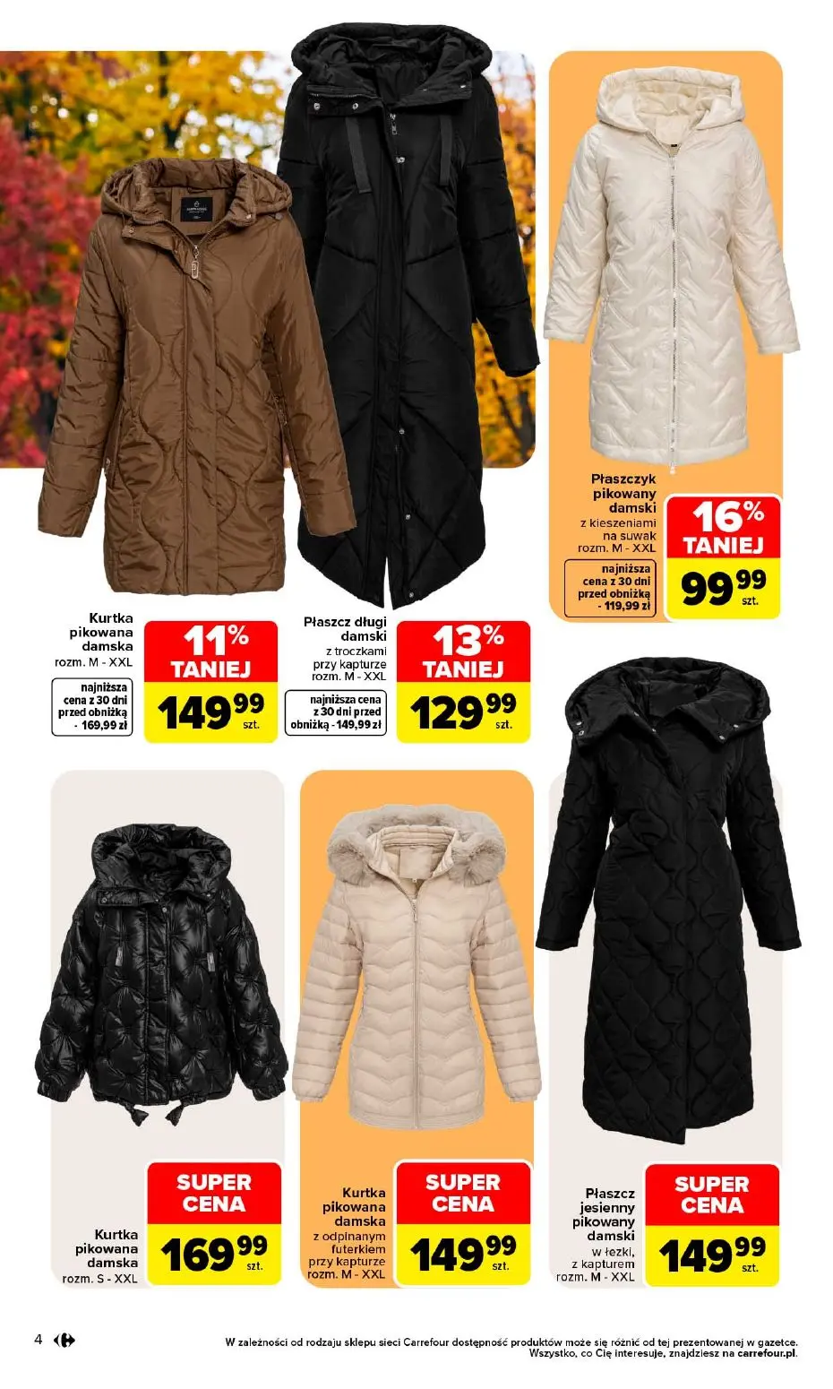 gazetka promocyjna Carrefour W sumie na jesienne klimaty - Strona 4