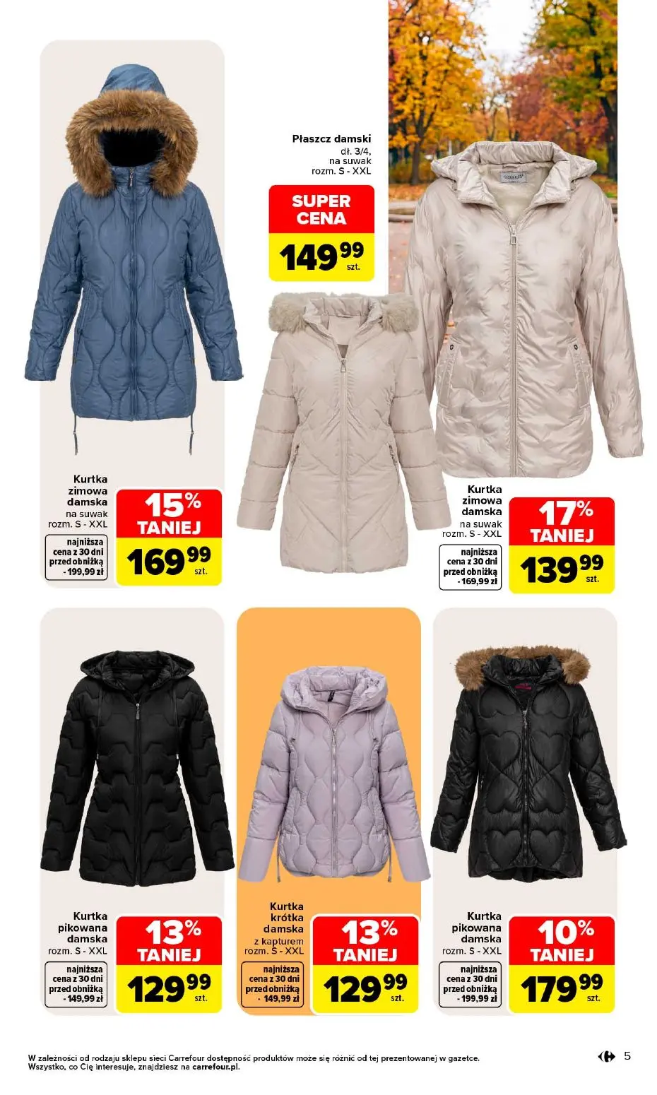 gazetka promocyjna Carrefour W sumie na jesienne klimaty - Strona 5