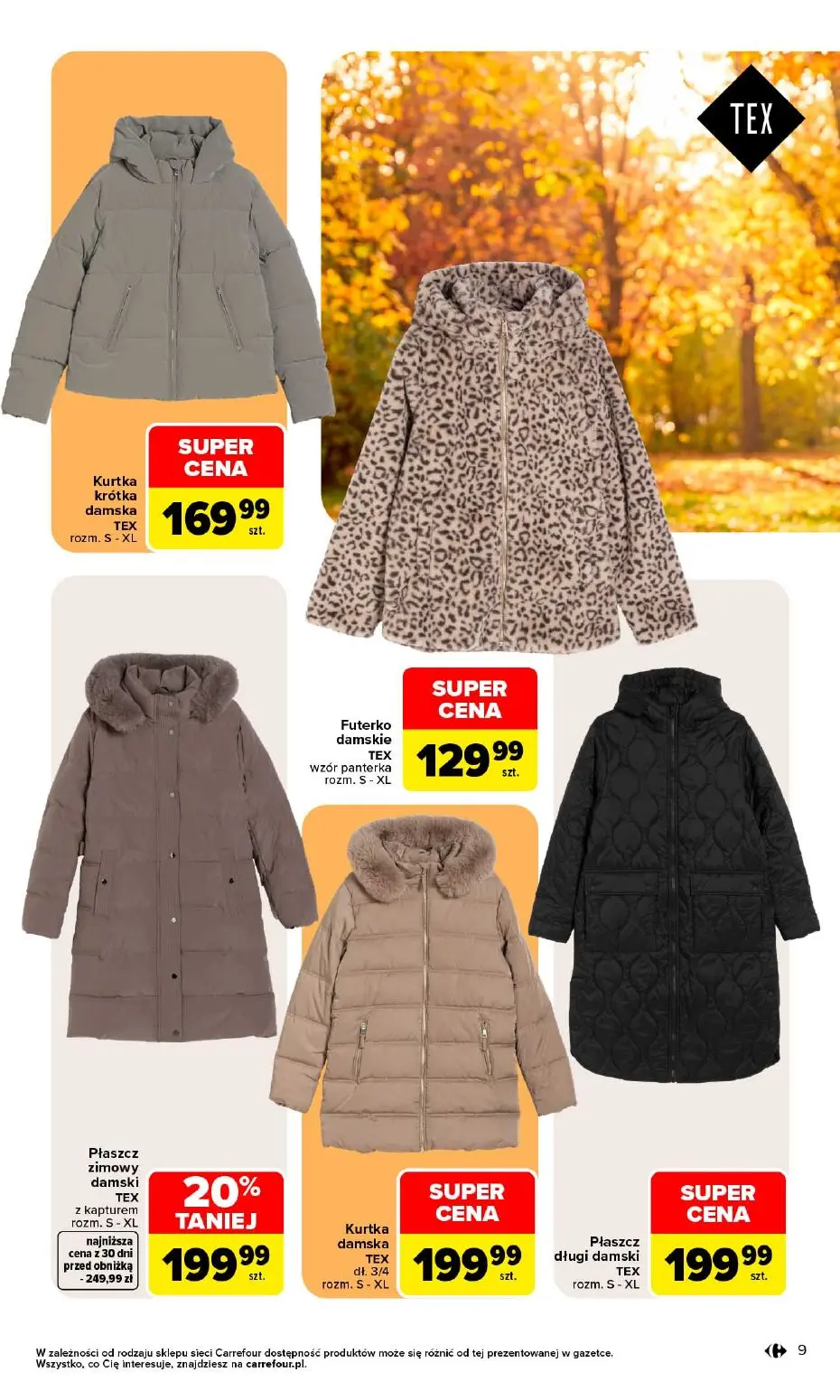 gazetka promocyjna Carrefour W sumie na jesienne klimaty - Strona 9