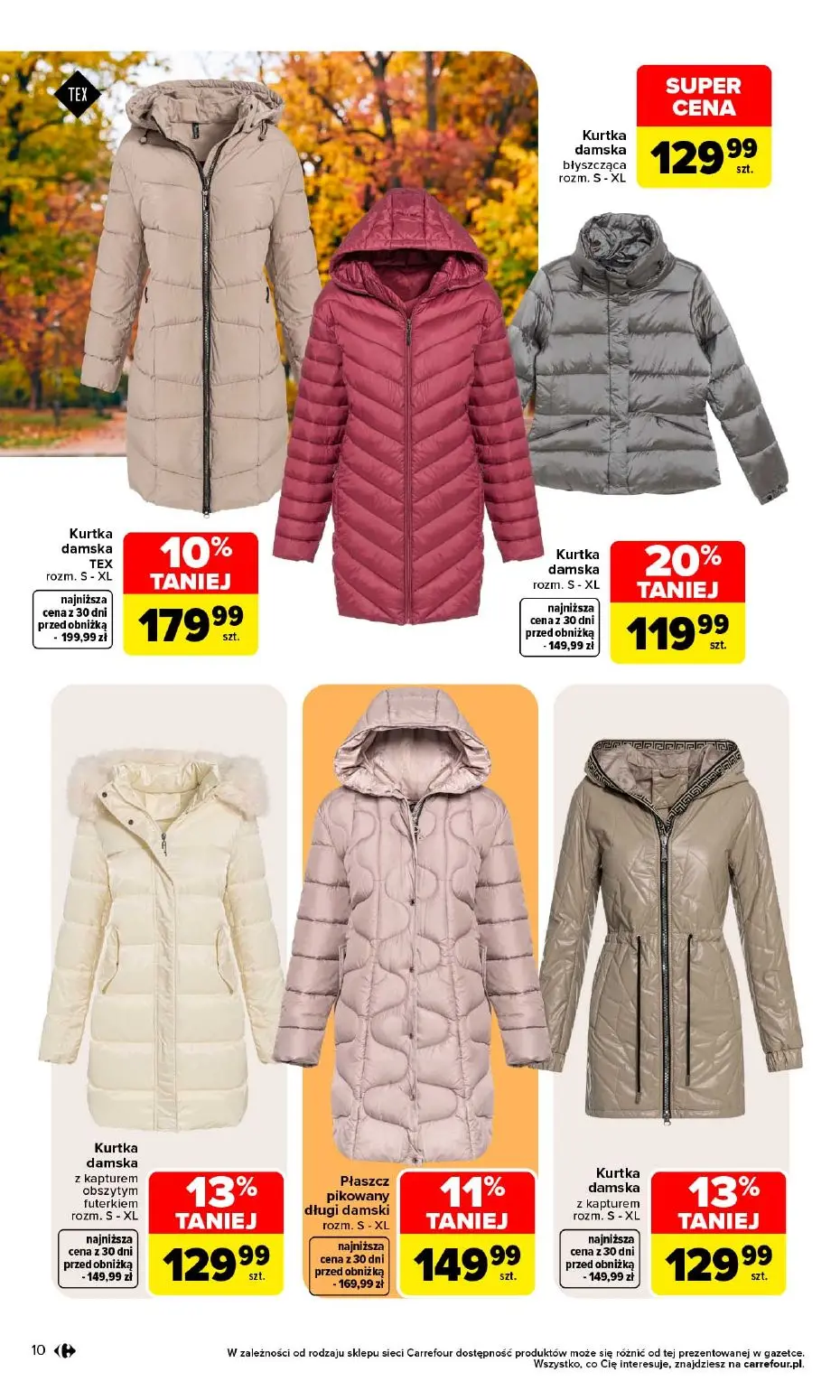 gazetka promocyjna Carrefour W sumie na jesienne klimaty - Strona 10