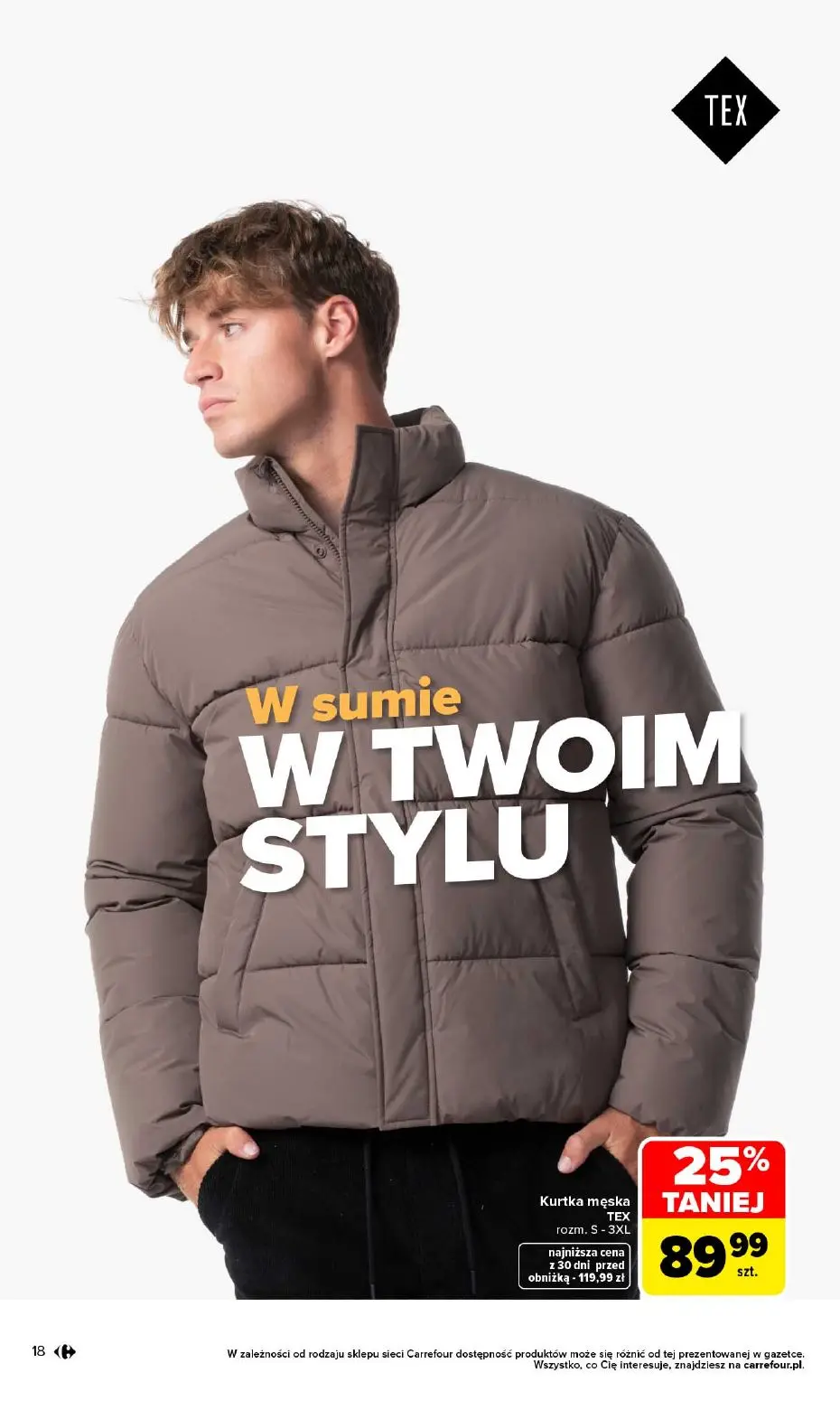 gazetka promocyjna Carrefour W sumie na jesienne klimaty - Strona 18