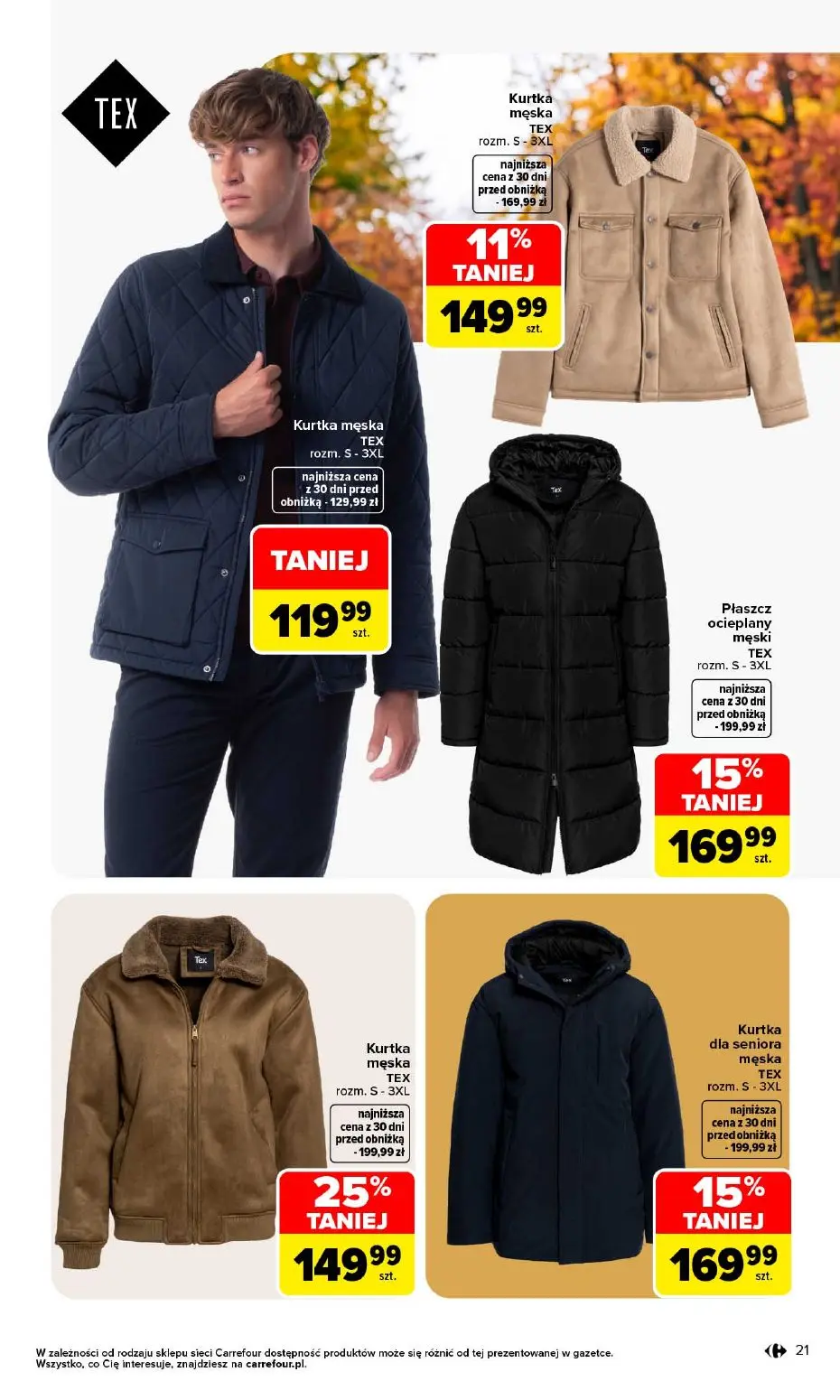 gazetka promocyjna Carrefour W sumie na jesienne klimaty - Strona 21
