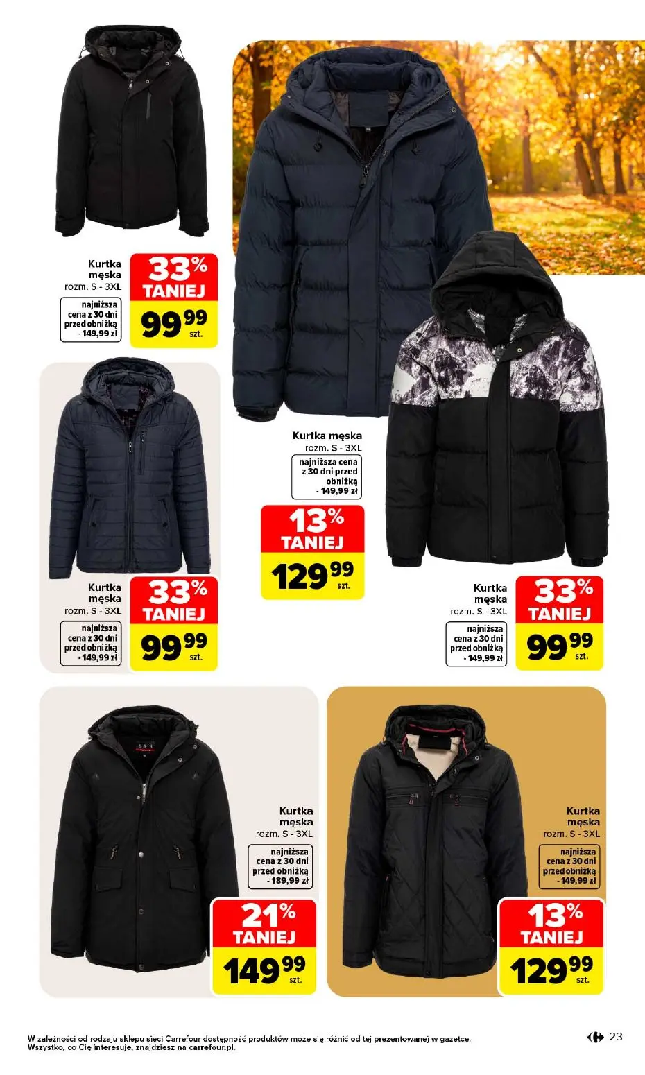 gazetka promocyjna Carrefour W sumie na jesienne klimaty - Strona 23