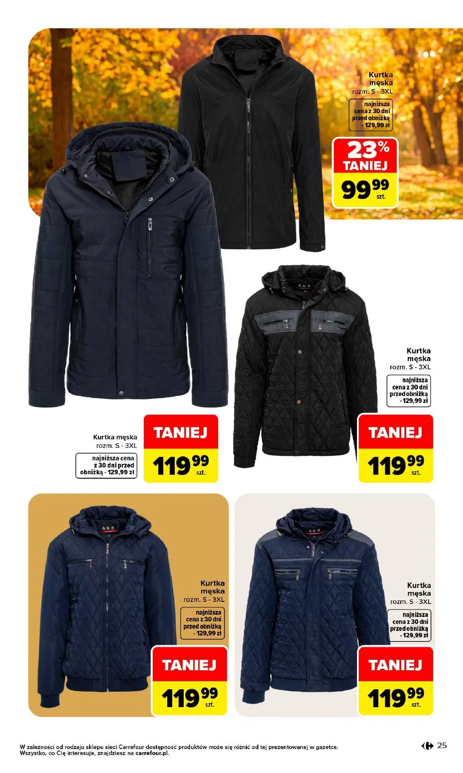 gazetka promocyjna Carrefour W sumie na jesienne klimaty - Strona 25