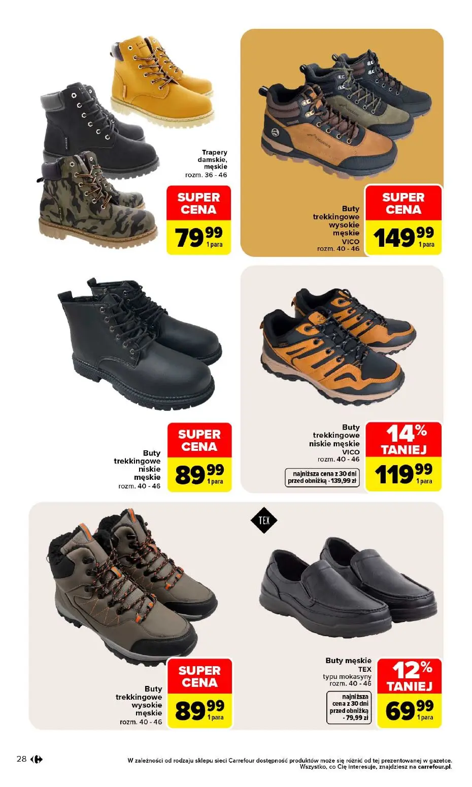 gazetka promocyjna Carrefour W sumie na jesienne klimaty - Strona 28