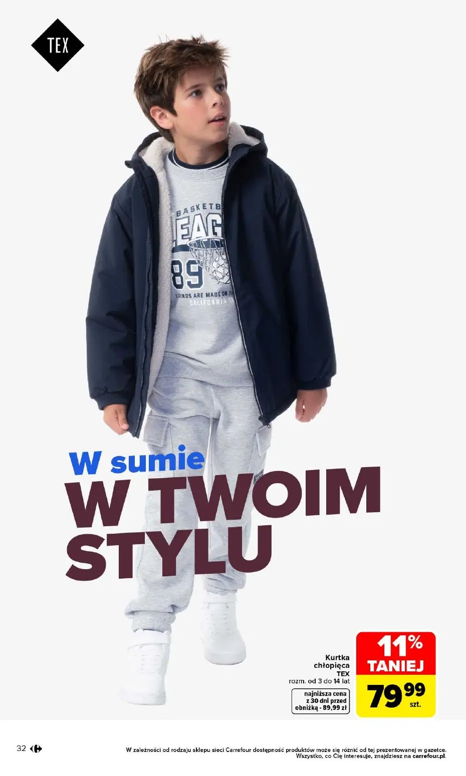 gazetka promocyjna Carrefour W sumie na jesienne klimaty - Strona 32