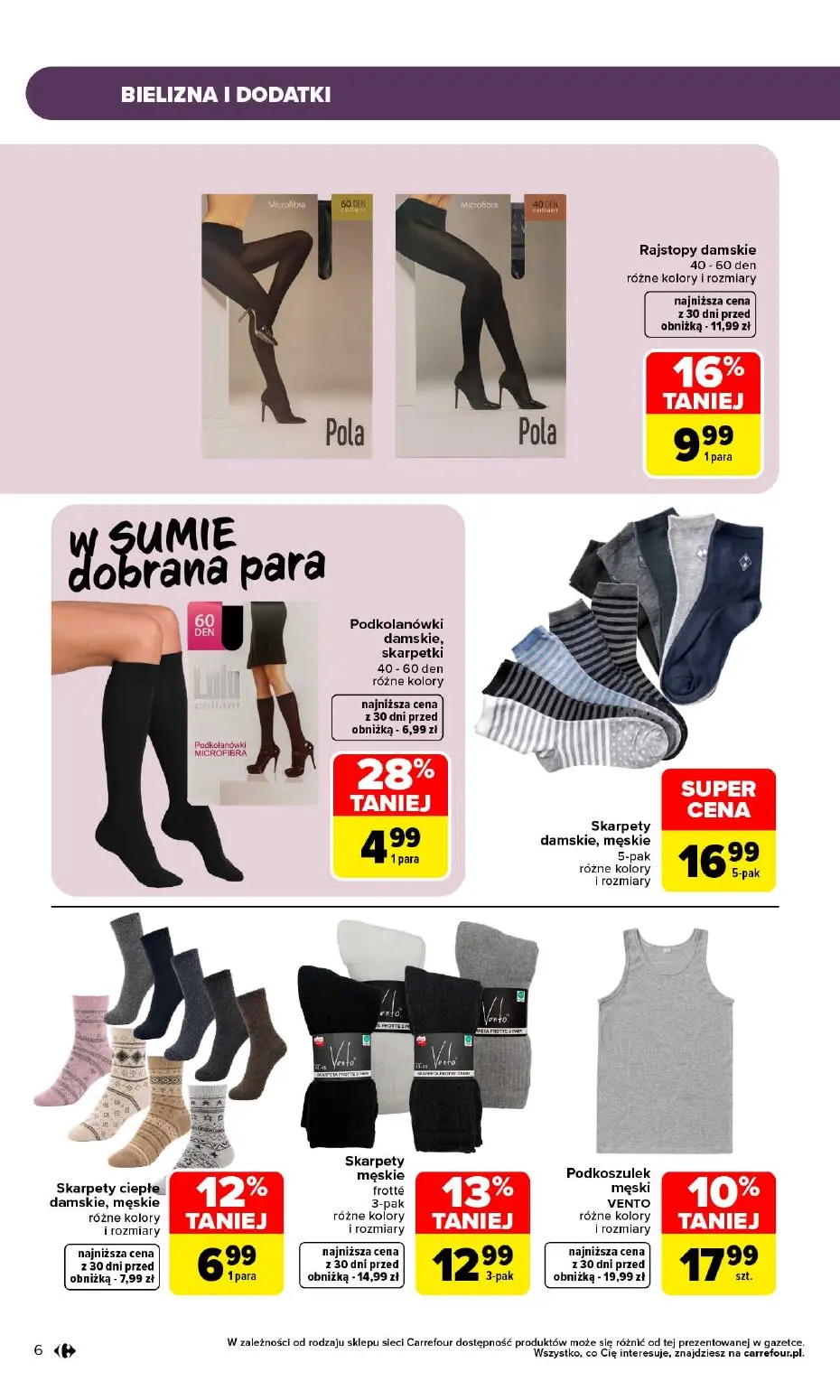 gazetka promocyjna Carrefour W sumie sezon na okazje - Strona 6