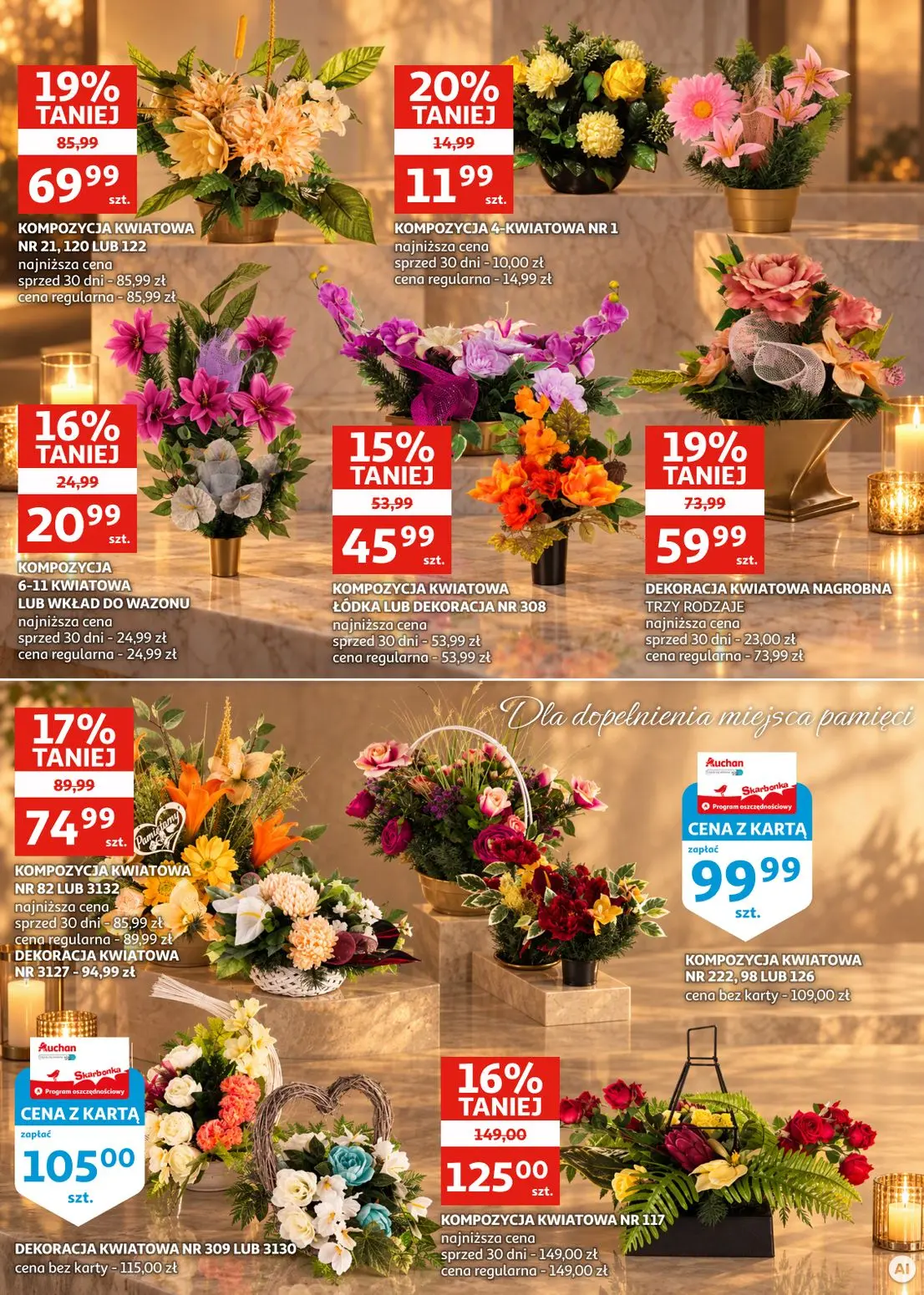 gazetka promocyjna Auchan Zielona Góra - katalog zniczy - Strona 10